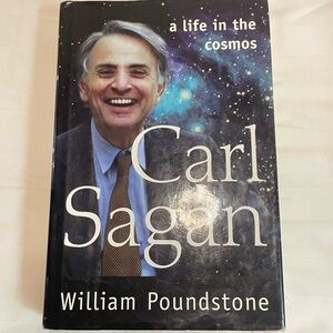 1999 Carl Sagan: A Life in the Cosmos Hardback Book by William Poundstone 📖